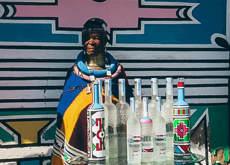 Bouteilles Esther Mahlangu