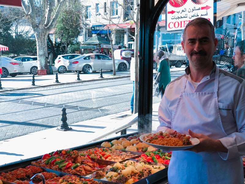 Manger à Istanbul