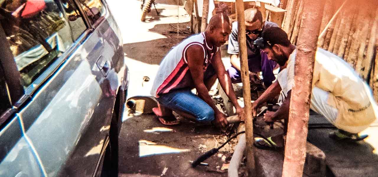 Galère à Madagascar