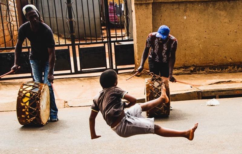 Danse Zoulou à Soweto