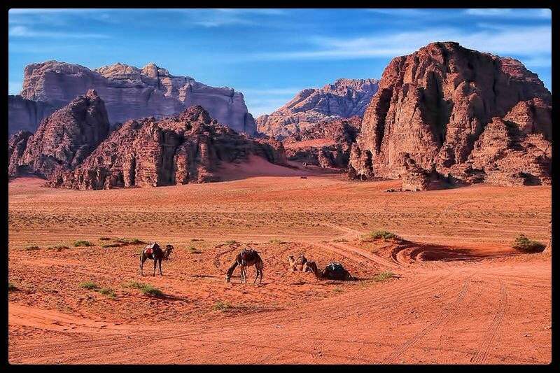 Wadi Rum en Jordanie